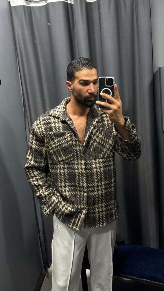 پیراهن پشمی پاییزه