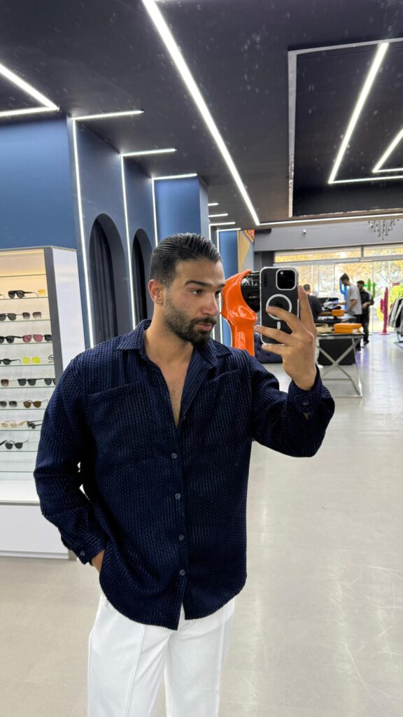 پیراهن پشمی پاییزه