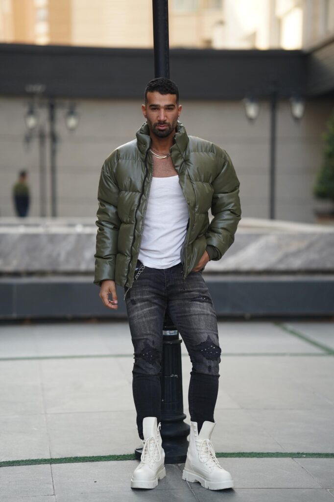 کاپشن چرم زارا