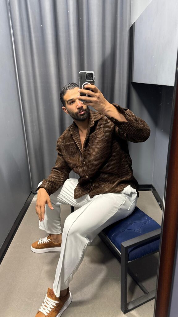 پیراهن پشمی پاییزه