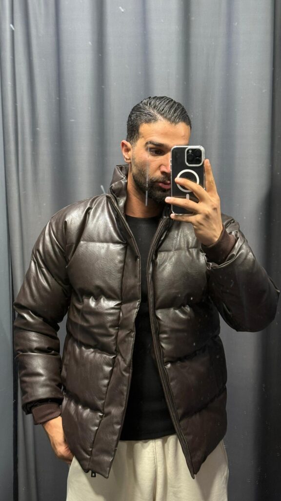 کاپشن چرم زارا