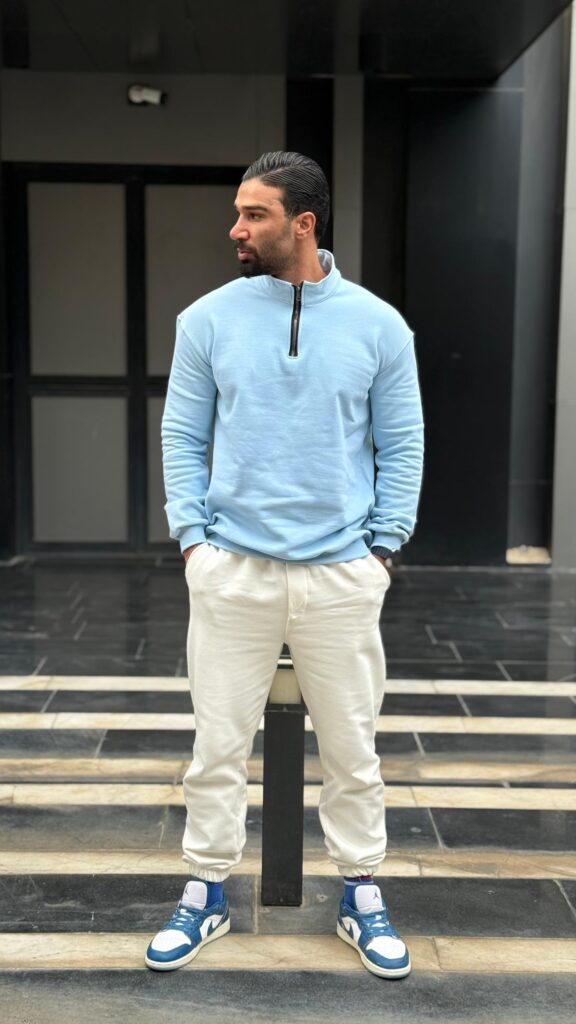 دورس نیم زیپ ساده